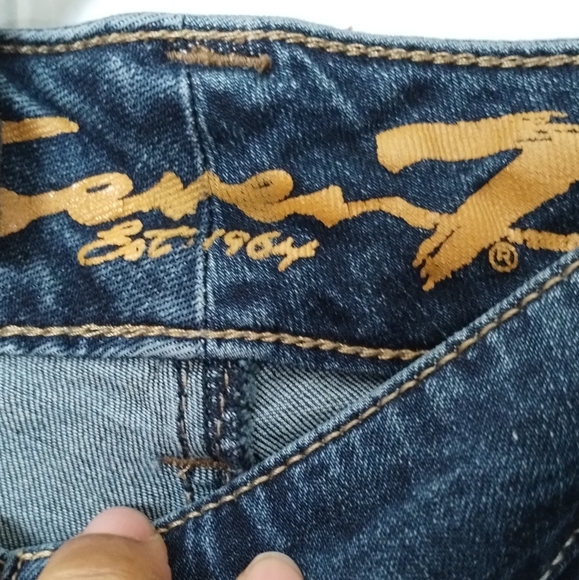 Plus Size Seven7 Ripped Ankle Skinny Jeans - Picture 9 of 14